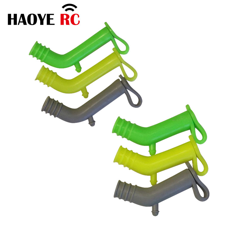Rc Helicopter Gas - Haoye Motor Uitlaat Verlengpijp Siliconen Einddeflector