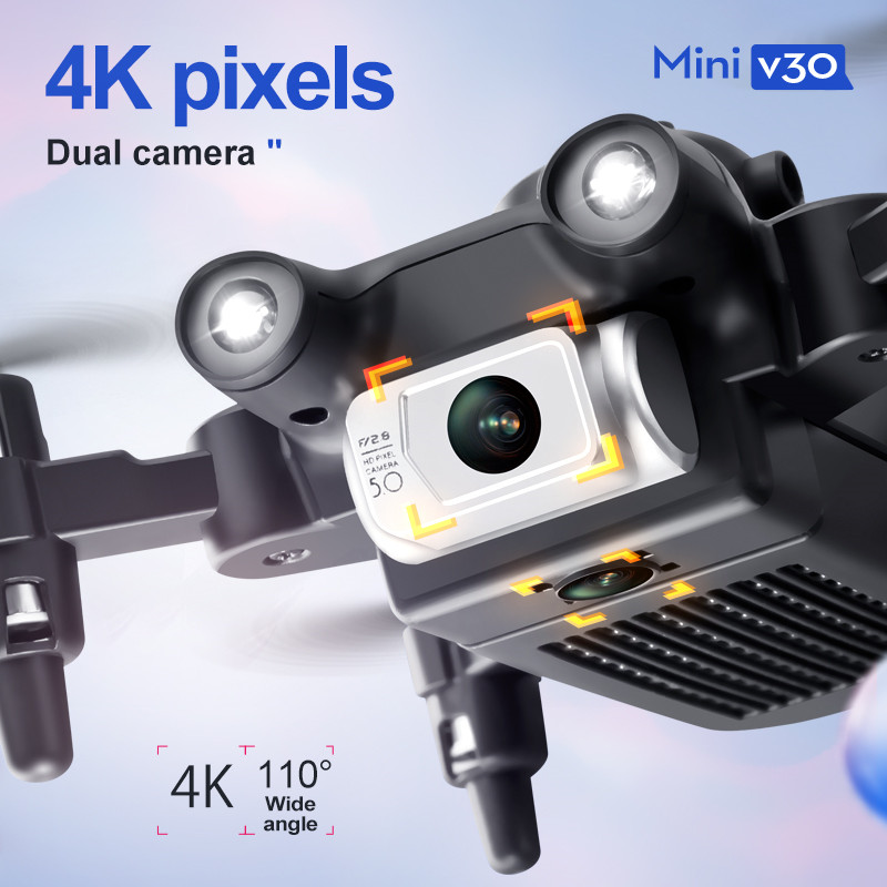 Mini V30 WiFi FPV Drone met 4K - Rc Helicopter Case recensie en prijs