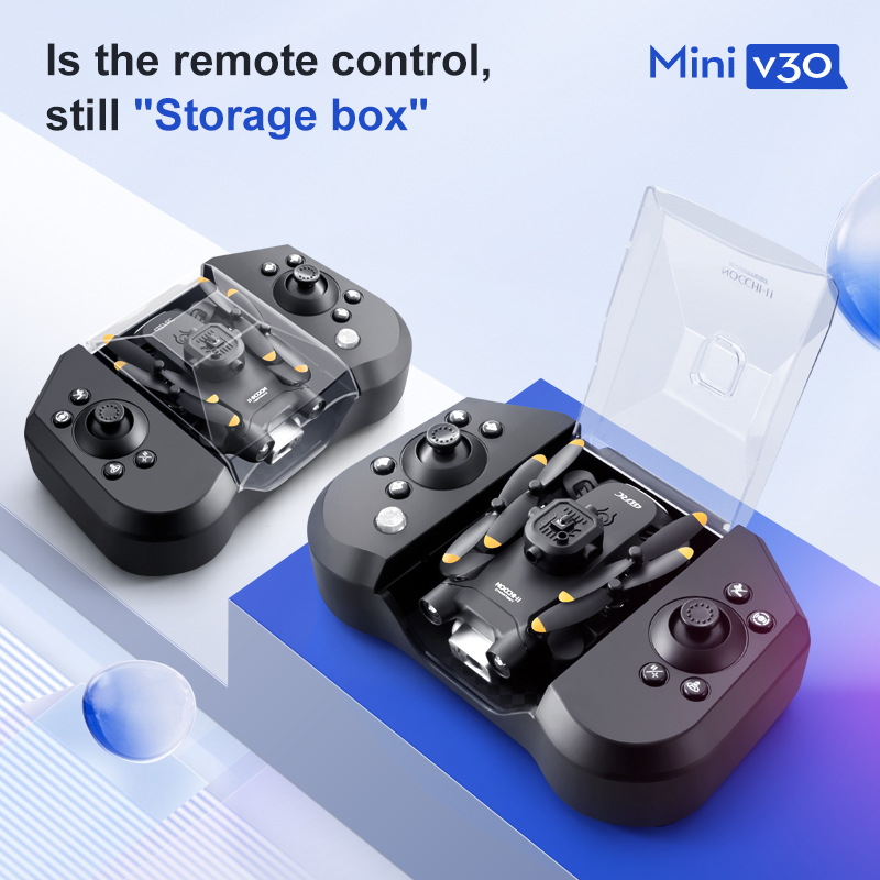 Mini V30 WiFi FPV Drone met 4K - Rc Helicopter Case recensie en prijs