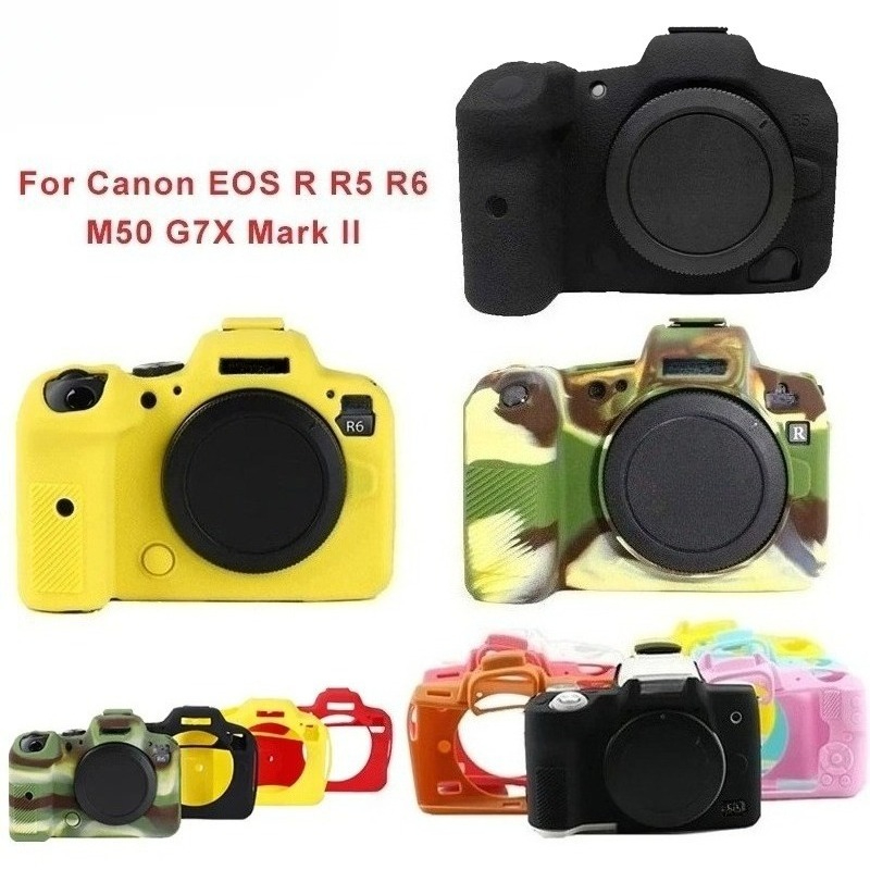 Siliconen Cover Rubber Silicon - Canon Camera Eos M50 Mark Ii recensie en prijs