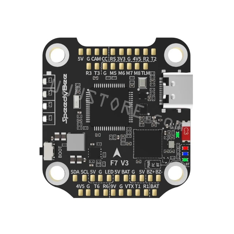 BaMas2022 Nieuwe SpeedyBee F7  - Betaflight Fc F7 recensie en prijs