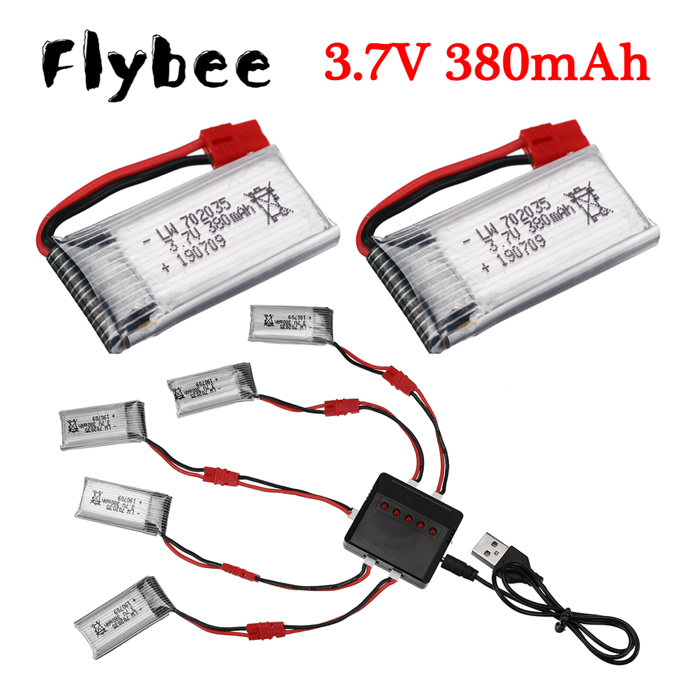 3.7V 380Mah Lipo Batterij Met  - Rc Helicopter Charger recensie en prijs
