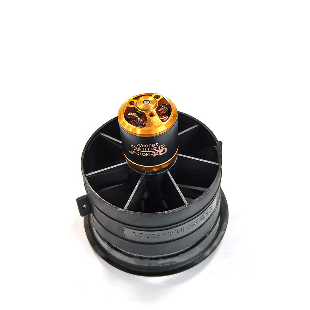 QX-MOTOR 64mm EDF 5-blads duct - Rc Helicopter Blade recensie en prijs