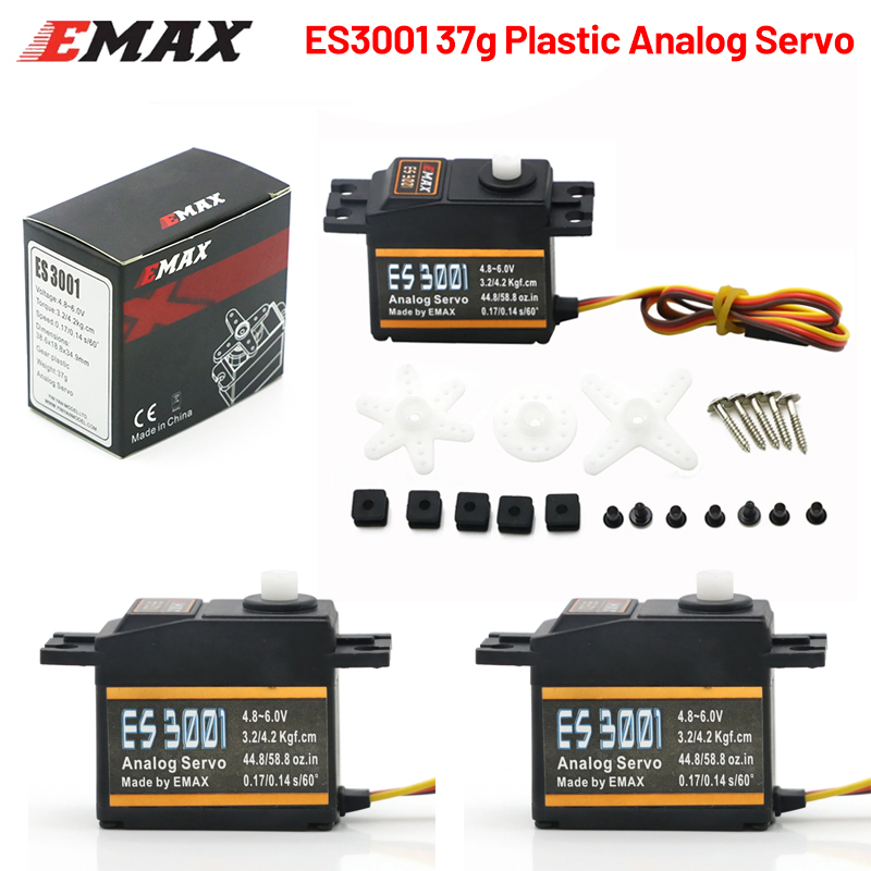 1/4PCS EMAX ES3001 4.8-6.0V 37 - Rc Helicopter Parts recensie en prijs