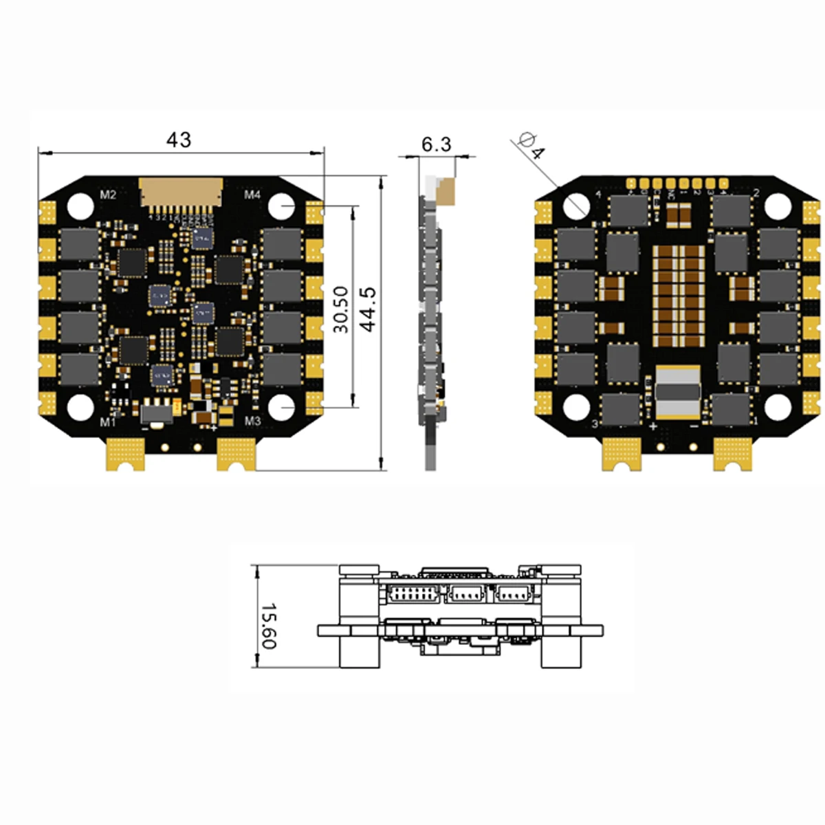 F4 F405 F7 F722 Vluchtcontroll - Betaflight Fc F7 recensie en prijs