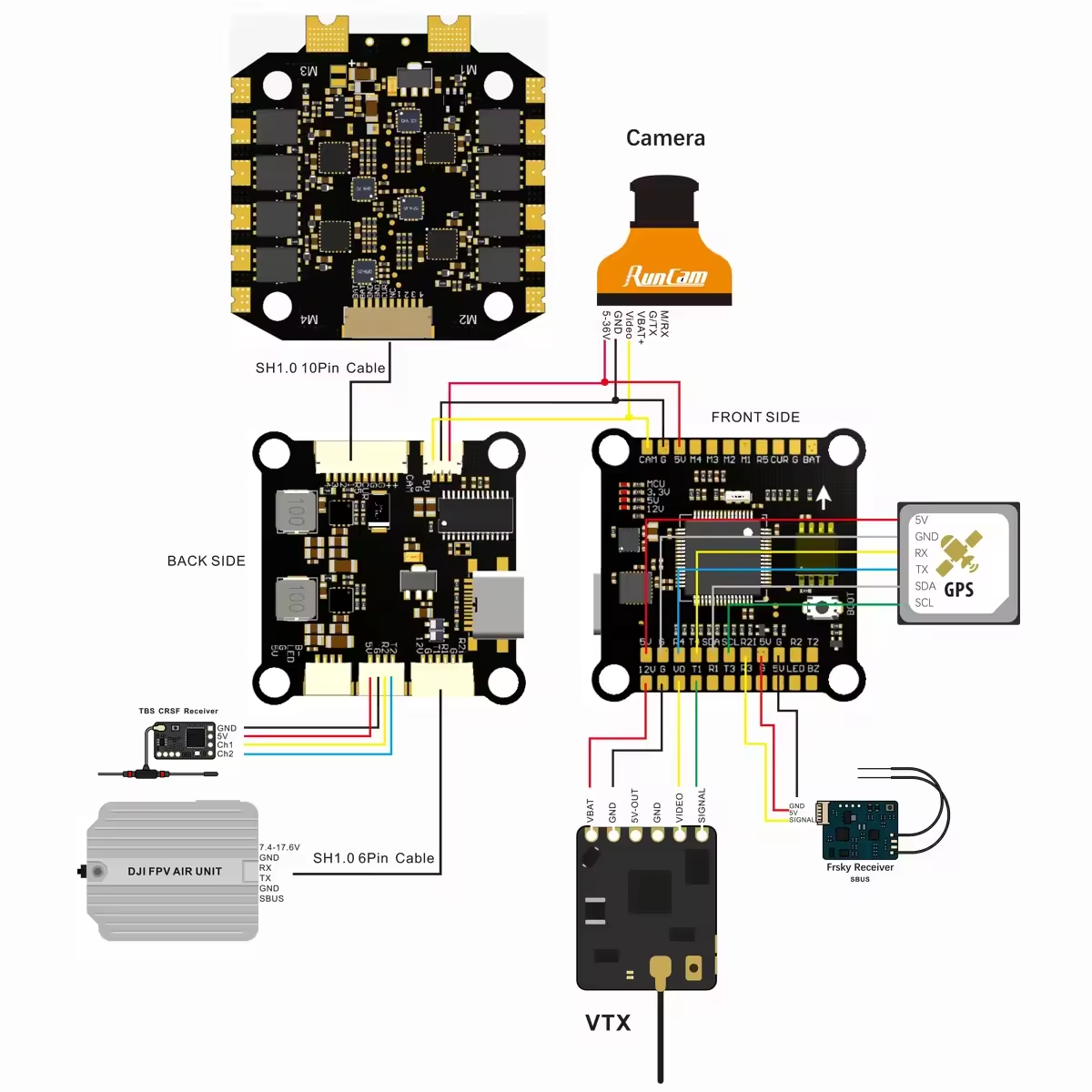F405 F722 F7 F4 Flight Control - Betaflight Fc F7 recensie en prijs